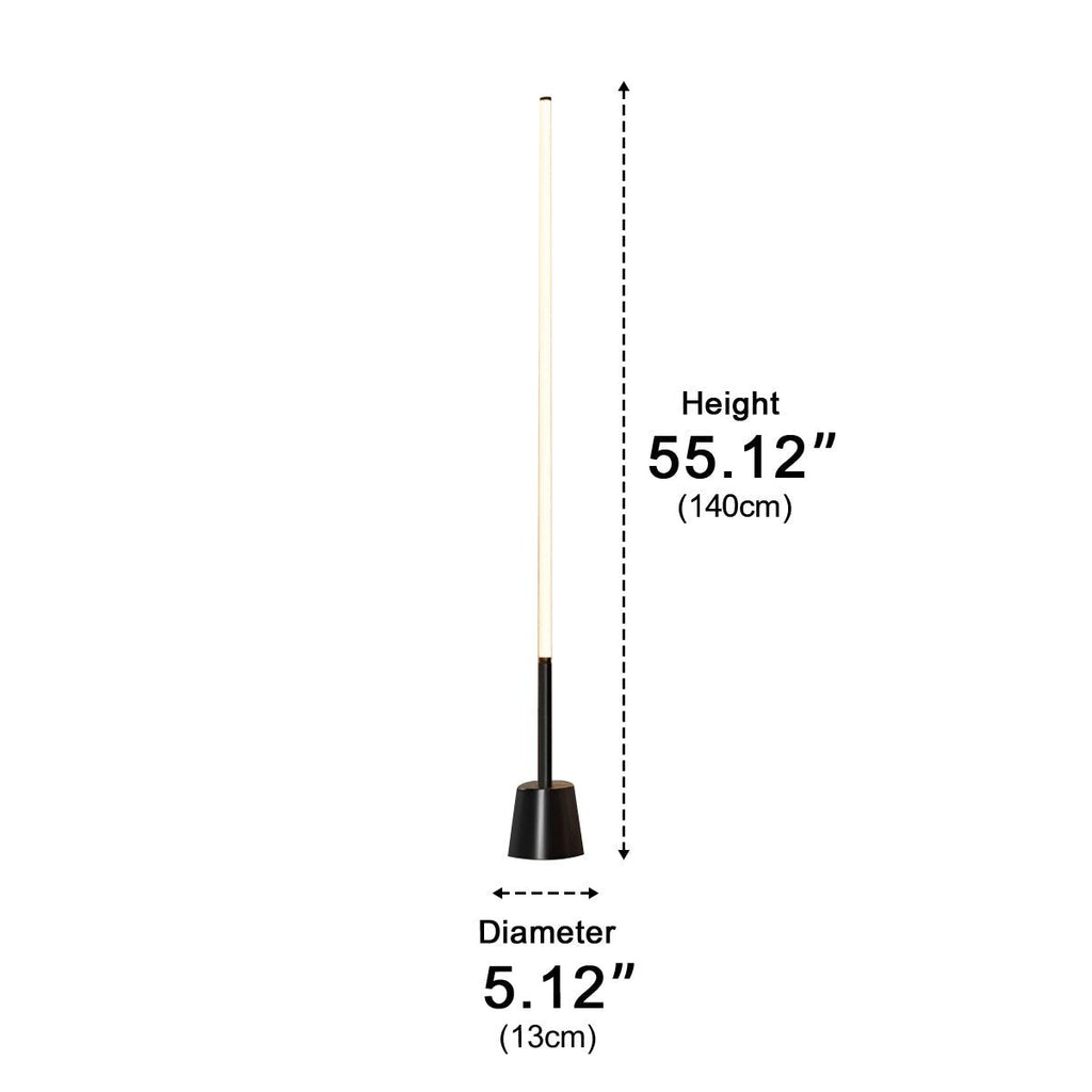 Floor Lamp – Ultra Slim 360° Dimmable Standing Led Lamp