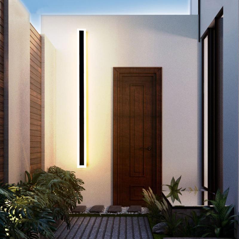 Wall Light – LED Outdoor IP65 Acrylic Panel Linear Design (Vynn)