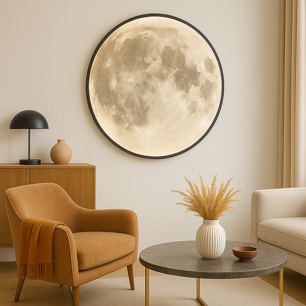 Wall Light - Moon LED Lunar Lamp for Indoor and Outdoor