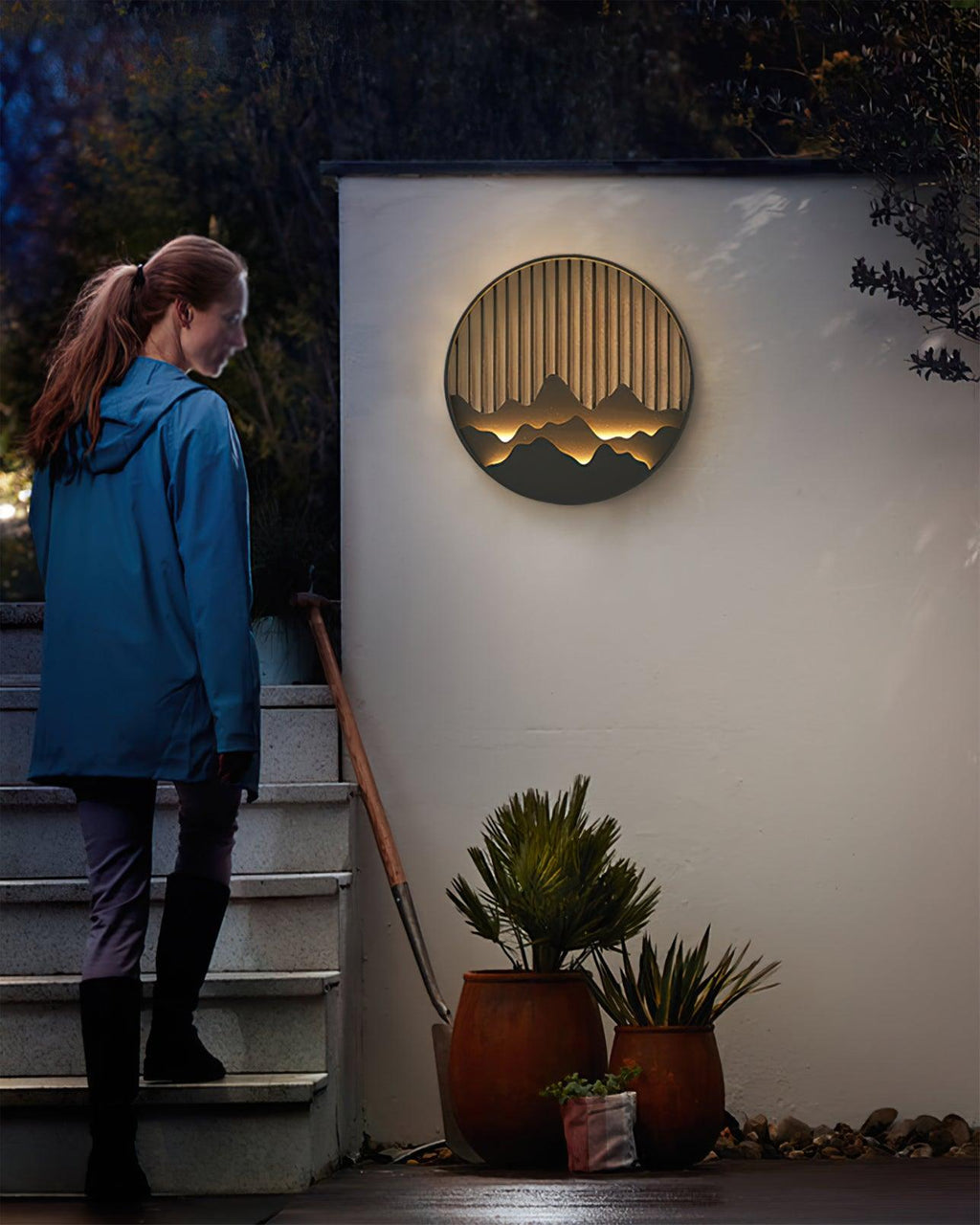 Wall Light – LED Outdoor Mountain Modern Exterior Lamp