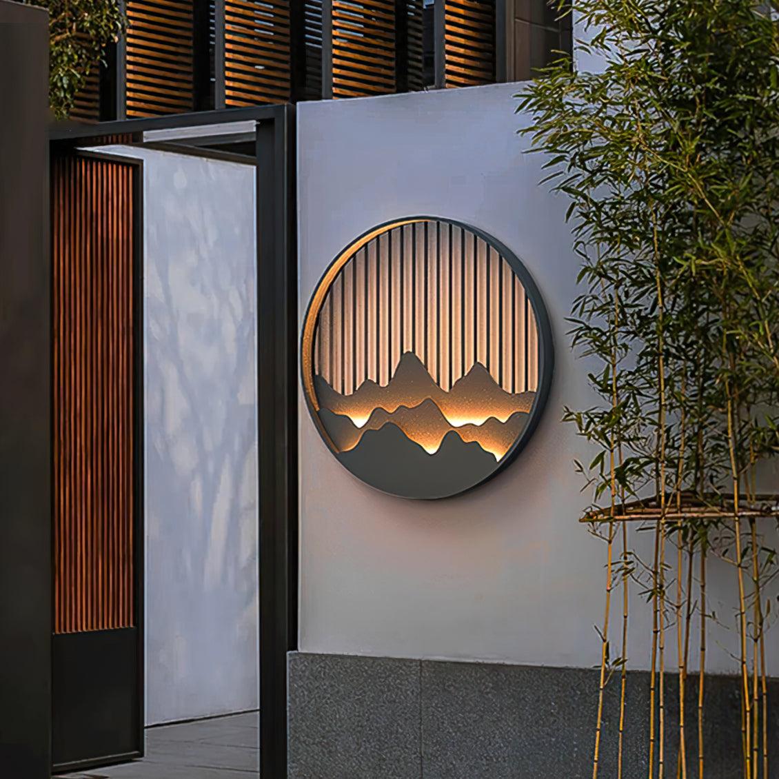 Wall Light – LED Outdoor Mountain Modern Exterior Lamp