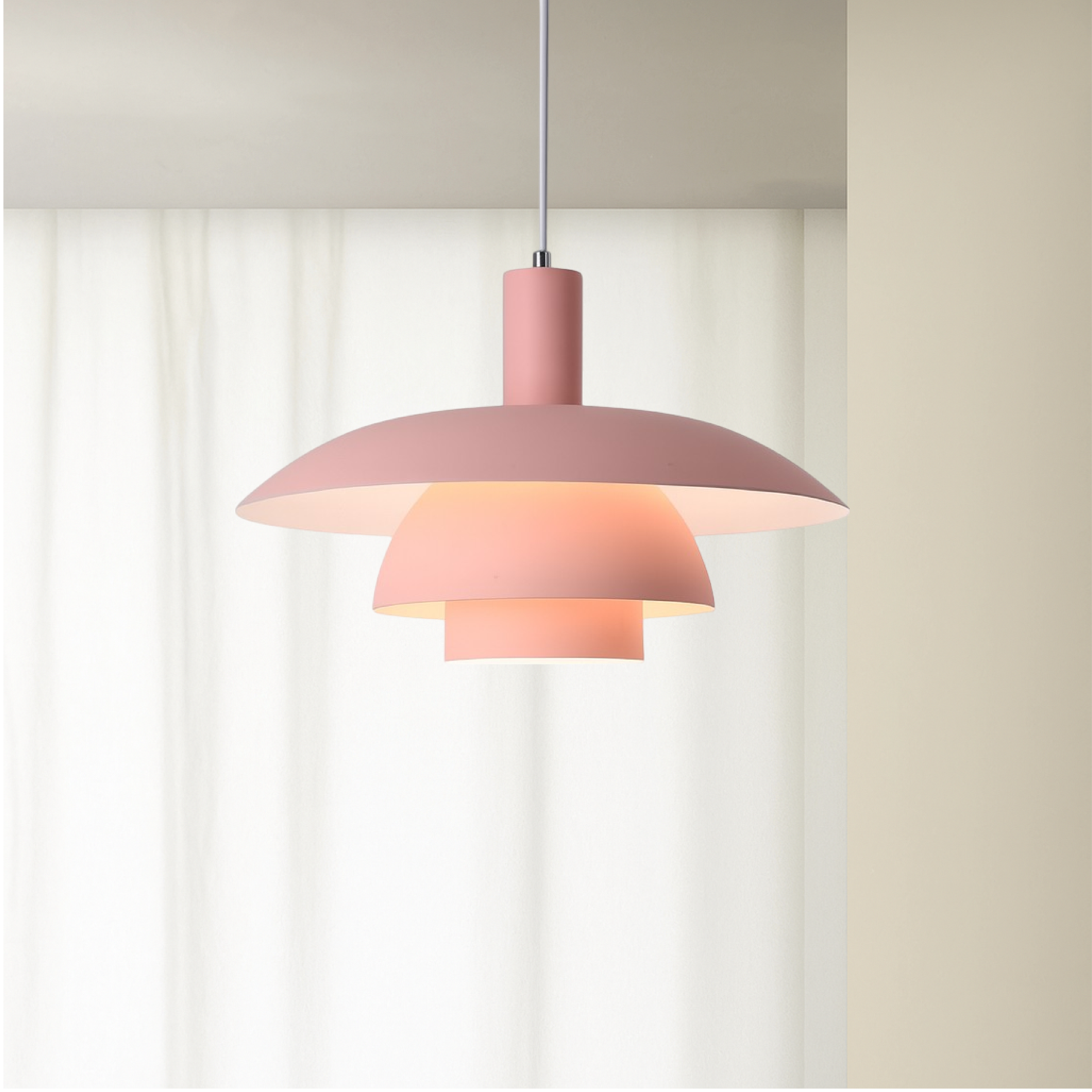 Pendant Light – Scandinavian Danish Style LED Hanging Lamp